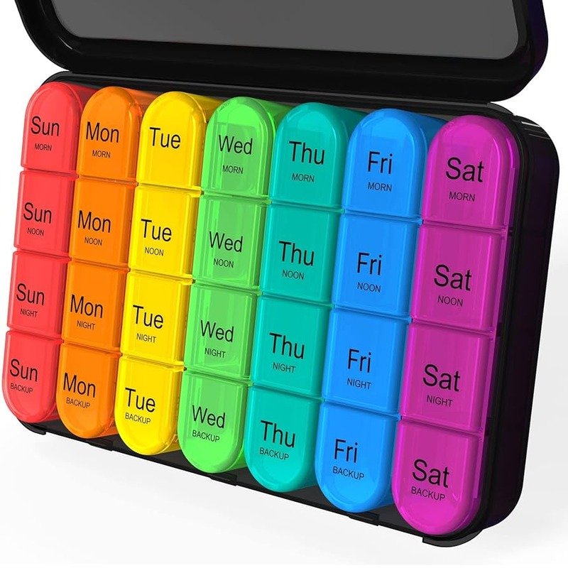Vitcare Pill Organizer 4 Times a Day / Week