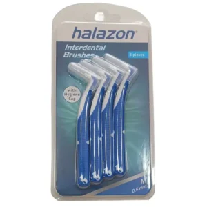HALAZON INTERDENTAL BRUSHES 8 PCS Medium