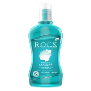 R.O.C.S ACTIVE CALCIUM mouth WASH 400 ML