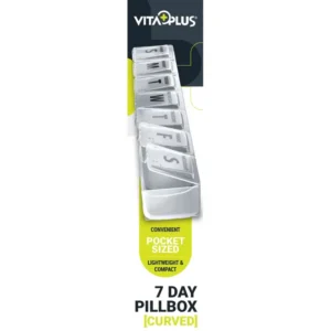Vitaplus 7 Days Pill Box (Curved) Pocket Size