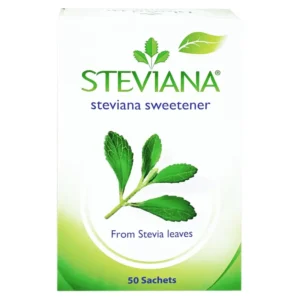 Steviana With Stevia Leaves 50 Sachets