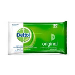 Dettol Orginal Wipes 80 Pcs