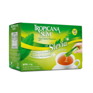 Tropicana Slim Stevia Sweetener 50 Sticks