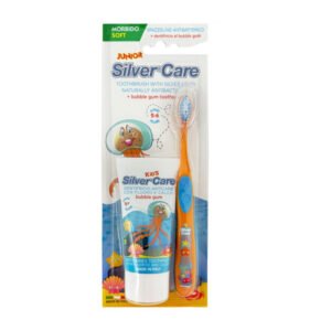 سيلفر كير معجون أسنان  جونيور ٥٠ مل + فرشاة أسنان ناعمة