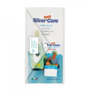 سيلفر كير  طقم معجون أسنانللأطفال بنكهة العلكة